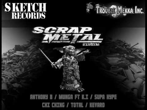 SCRAP METAL RIDDIM MIXX BY DJ-M.o.M ANTHONY B, MUNGA FT KI, SUPA HYPE and more