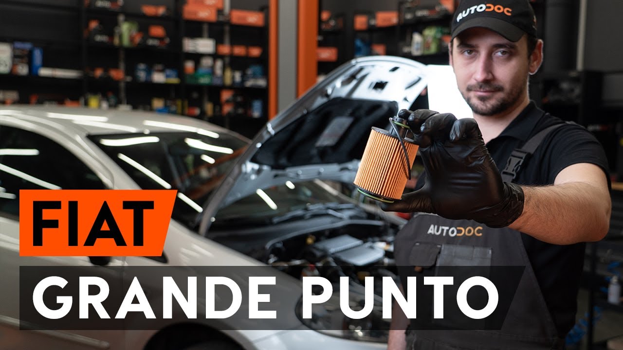 Cómo cambiar: aceite y filtro - Fiat Punto 199 | Guía de sustitución