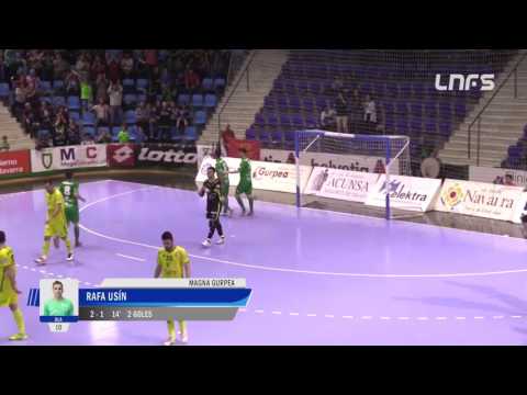 Gol Usín (2-1) en el Magna Gurpea - Jaén Paraíso Interior Play Off 1er Cuartos