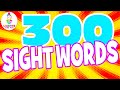 300 SIGHT WORDS For KIDS Learn High Frequency Sight Words
