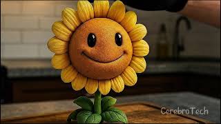 What would a Plants vs Zombies plant look like if it were cut open?