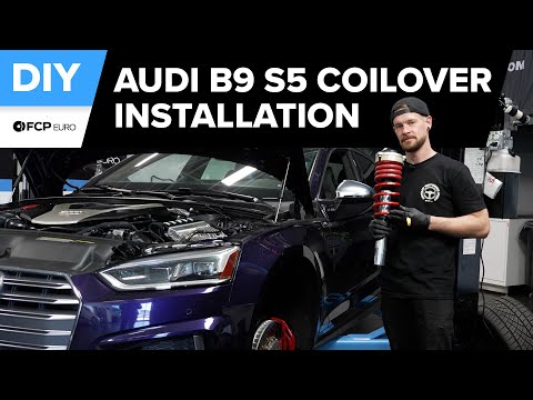 Audi S5 Coilover & DCC Delete Kit Install DIY (2018-2025 Audi S4, S5, S5 Sportback)