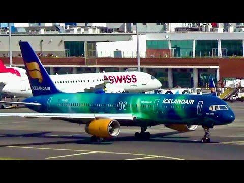 SUPER BEAUTIFUL ICELANDAIR AURORA BOREALIS LIVERY BOEING 757 AT MADEIRA AIRPORT | 1-10-2022