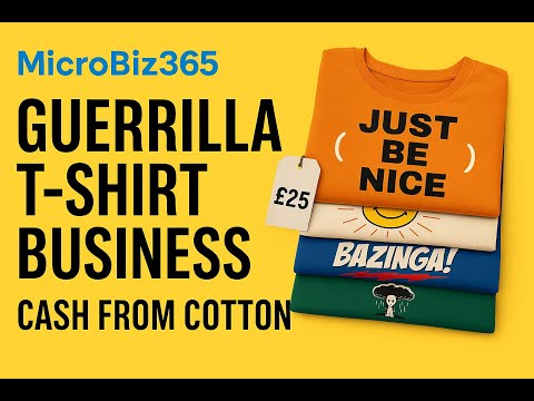T Shirt Business: Start This for Under £300 - low-cost business idea