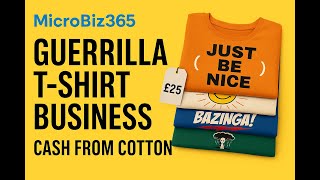T-shirt Business: Kit, Rates & Sales Tips (UK) - low-cost business idea