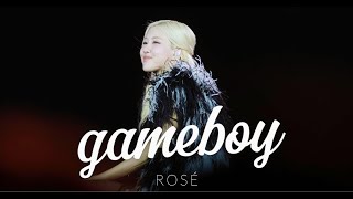 Download lagu [4K] 251018 Rosé -gameboy | BLACKPINK〈DEADLINE〉IN Kaohsiung mp3