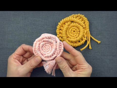 DIY Macrame Star Ornament Tutorial Handmade Christmas Tree Decoration