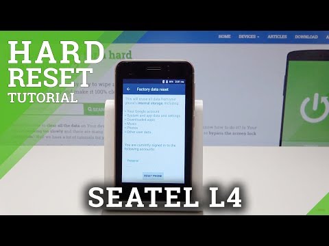 How to Hard Reset Seatel L4 - Factory Reset
