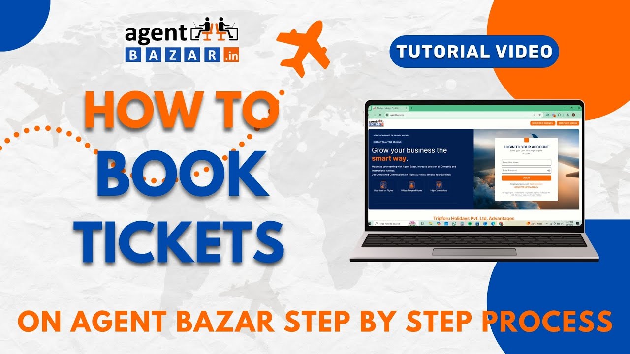 How to search & book flights