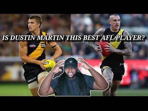American Football player react to A decade of Dusty: Ten minutes of vintage Dustin Martin 2020 AFL