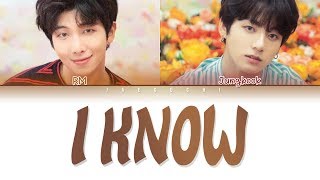 BTS JUNGKOOK & RM - I KNOW (알아요) (Color 