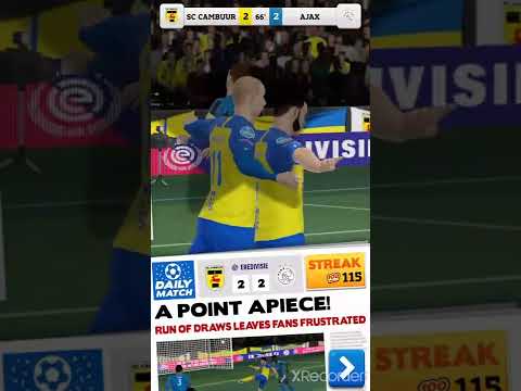 Score Hero 2022 / Daily Match : SC Cambuur - Ajax