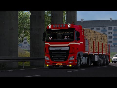 ETS2 DAF XF106.460 (Nynäshamn - Västeràs)