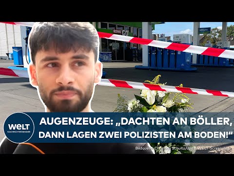 Video Thumbnail: VÖLKLINGEN TANKSTELLENÜBERFALL: Augenzeuge berichtet „Jeder hatte Angst!“ - Polizist getötet!