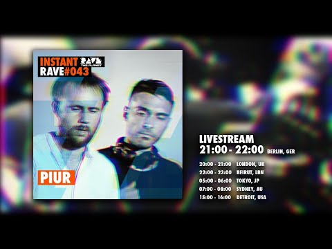 PIUR @ Instant Rave #043 w/ The Blue Oyster Warsaw