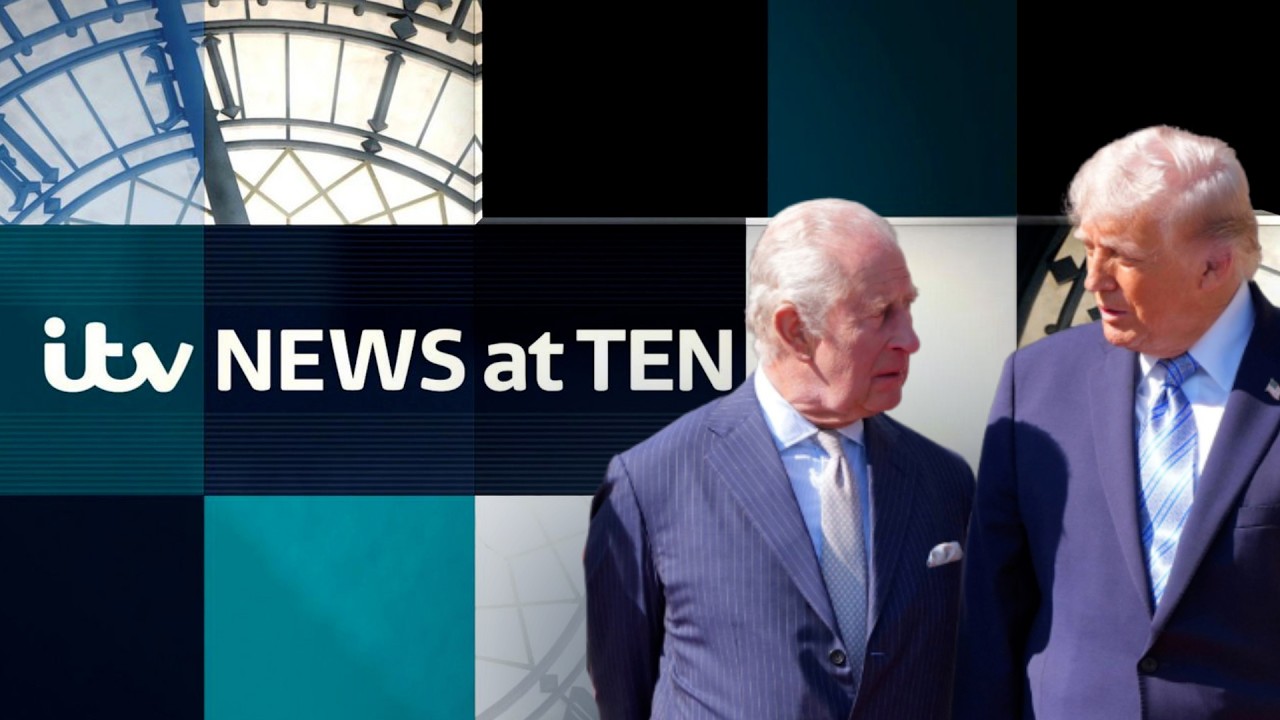 Watch ITV News at Ten as King meets Trump at White House after assasination attempt