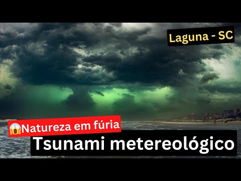 Mar invade a cidade :: Laguna - SC 🌊