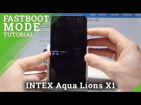 Fastboot Mode INTEX Aqua Lions X1 - Enter & Quit Fastboot