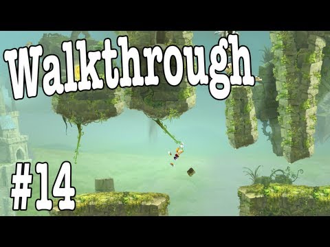 Rayman Legends Walkthrough Part 14 - Toad Story: Castle In The Clouds