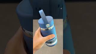 Hydro Flask wide mouth 12 oz Harbor Blue #hydroflask