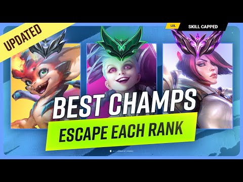 The 5 BEST Champions To Climb In EVERY Elo - League of Legends