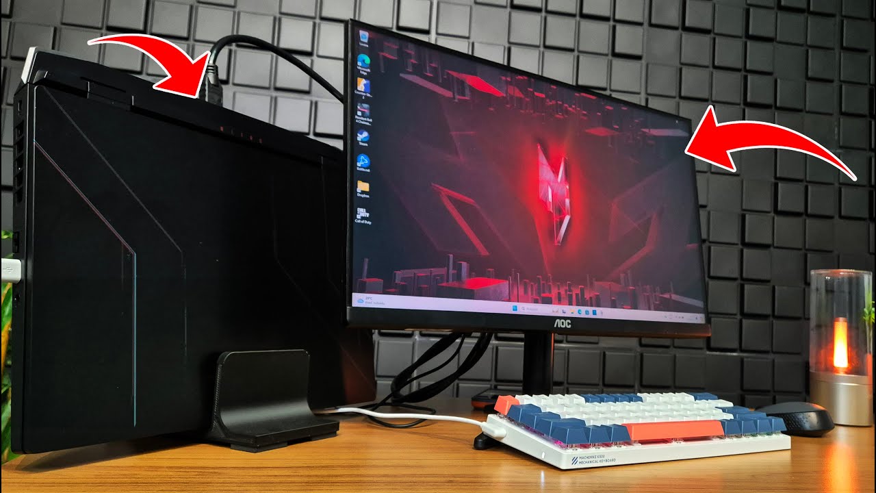 Miniatura da avaliação em vídeo de Monitor AOC 22B3HMF 21.5" Full HD 75Hz
