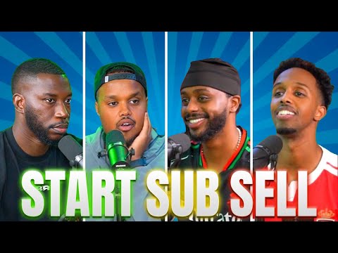‘START, SUB, SELL’ | FOOTBALL CHALLENGE ft. Chunkz, Harry Pinero, Sharky