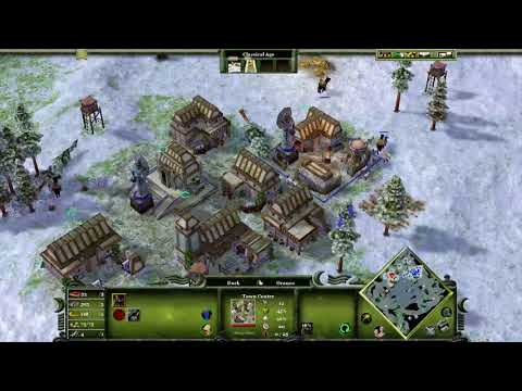 Age of Mythology LAN Gameplay with Rebii   Oranos Nu Wa VS Shennong Isis