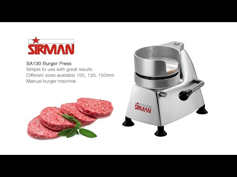 Sirman Manual Burger Press
