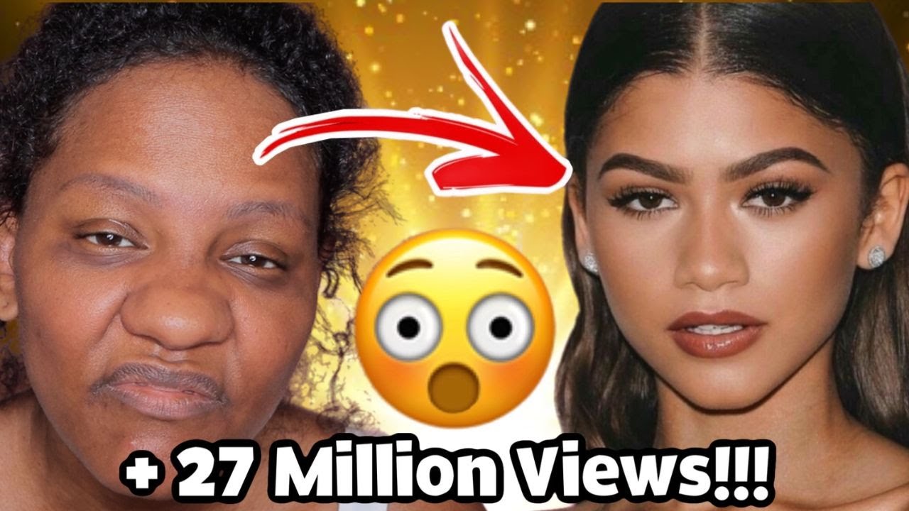 Makeup Transformation Zendaya 26 MILLION Views Without Plastic Surgery! #makeuptutorial