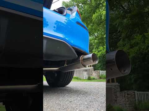 2023 Civic Hatchback 6MT with Megan Racing Single Exit Exhaust - Cold Start