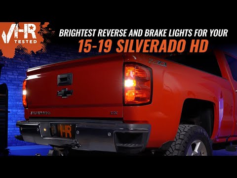 The BEST Tail light bulbs for your 2015 - 2019 Silverado HD | Install and Overview