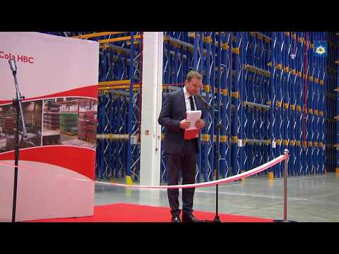 Otwarcie nowego magazynu Coca Cola HBC w Radzyminie