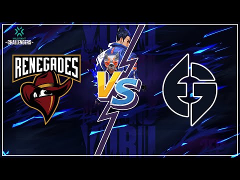 RENEGADES VS EVIL GENIUSES - Valorant Champions Tour NA Challengers #3