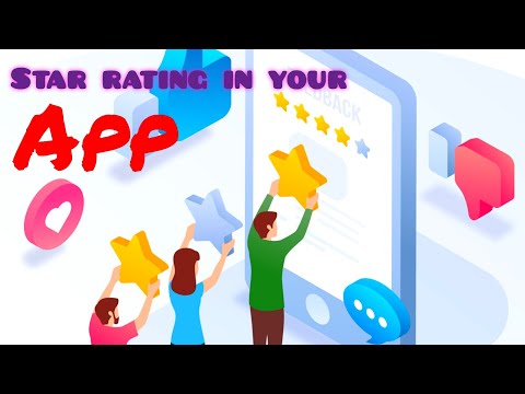 ADD A Star Rating Component In Your App In MIT APP INVENTOR 2 | track'n create! #codingwithtnc