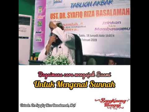 Bagaimana Cara Mengajak Suami untuk Mengenal Sunnah || Ustadz. Dr. Syafiq Riza Basalamah. MA