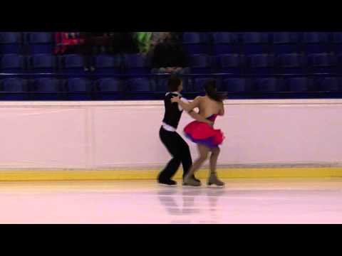1 M. DIAS / J. SANCHIS (FRA) - ISU JGP Kosice 2013 Junior Ice Dance Short Dance