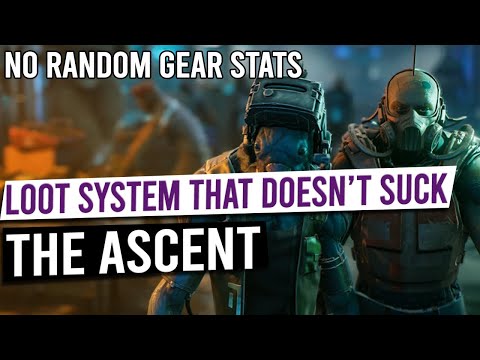I like loot system in THE ASCENT