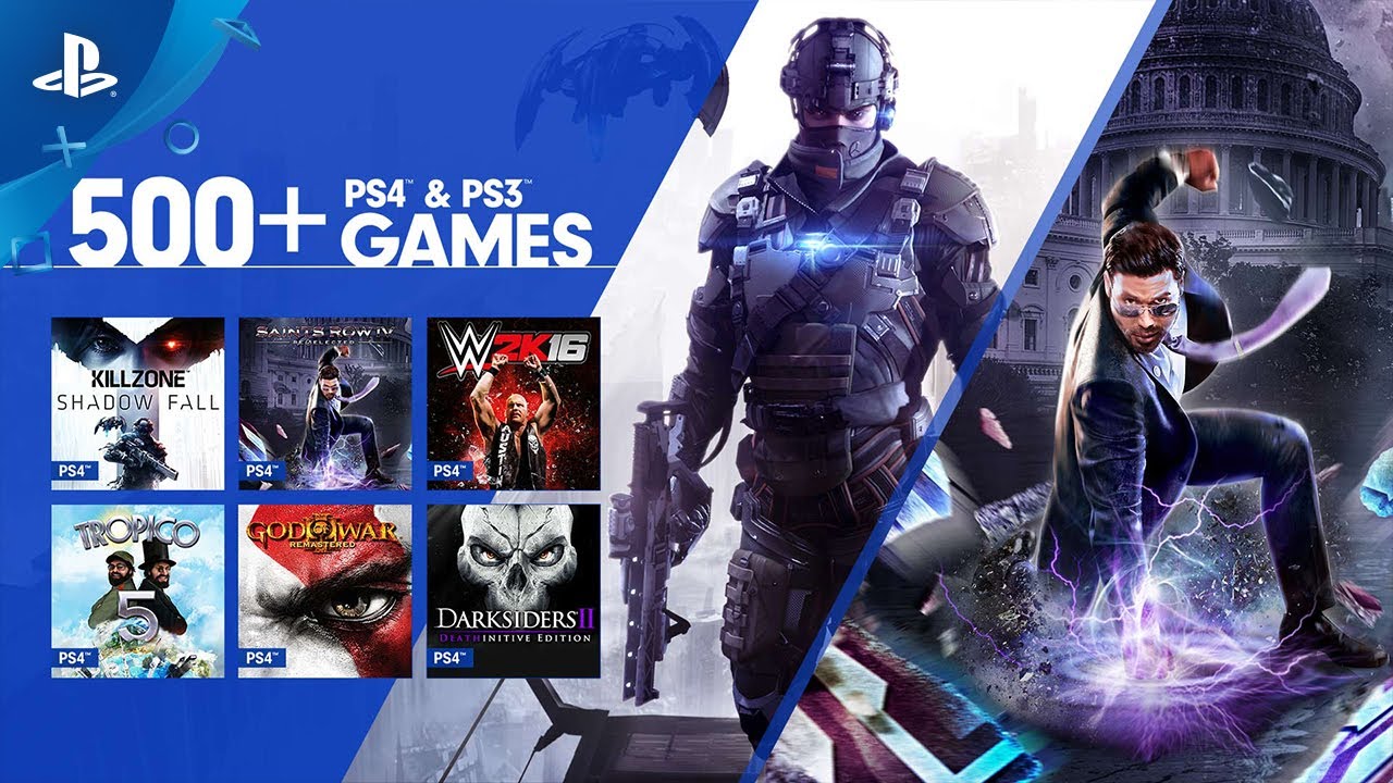 PS4 Games Added To PS Now, Library Hits 500+