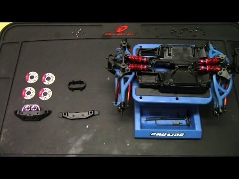 RC Overload - Project APEX - PT 3 - 1/16 Revo Summit Bumpers & HR Brakes