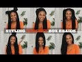 12 Easy Hairstyles to Try with Crochet Box Braids by Kiitana