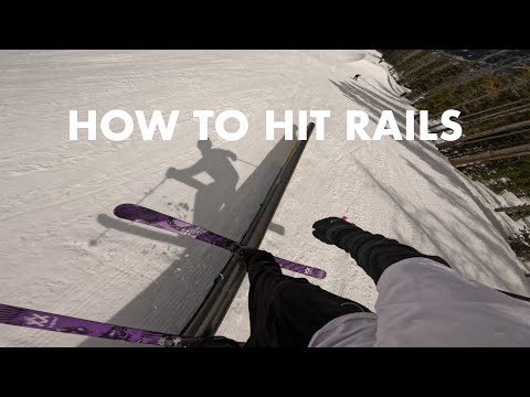 How to Hit a Rail on Skis