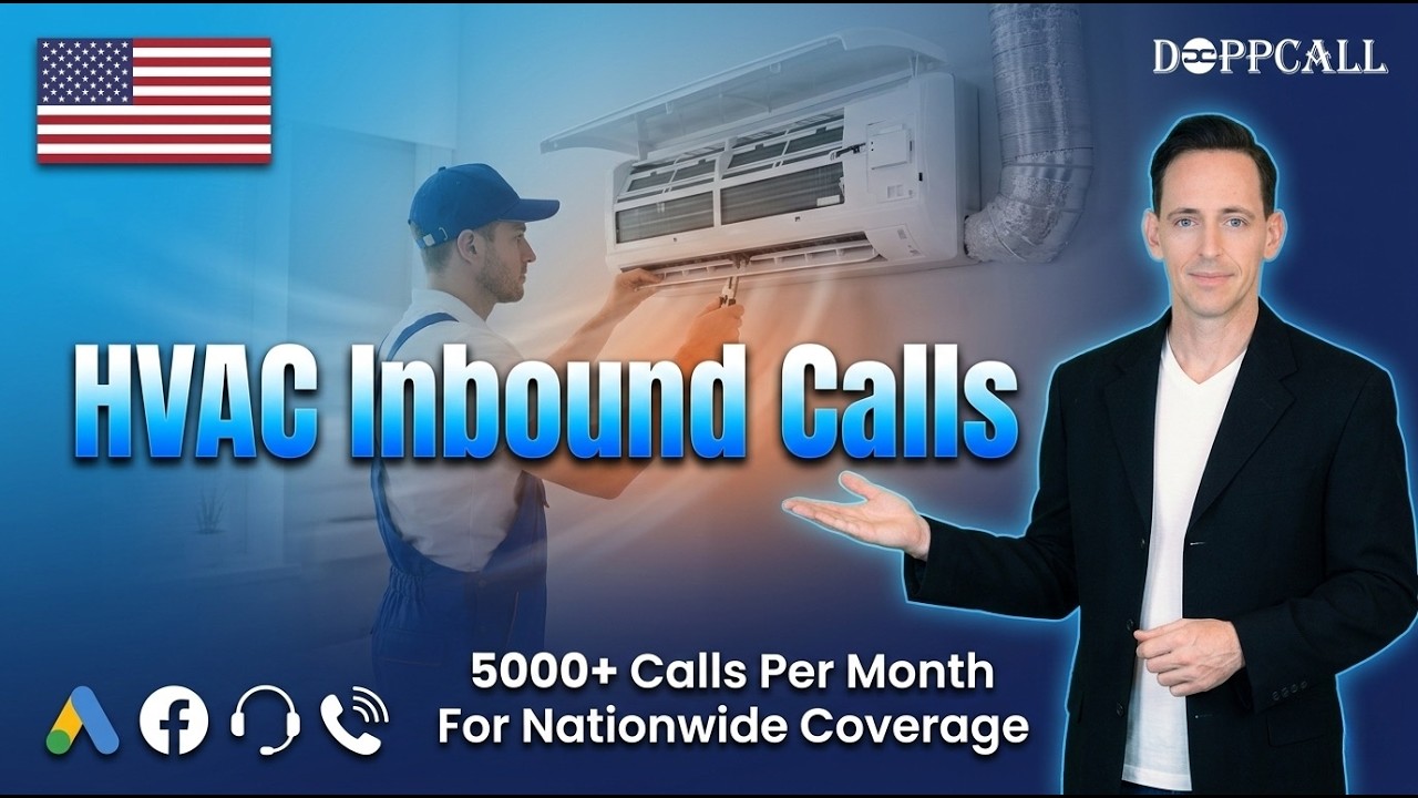 HVAC Inbound Calls & Live Transfers — learn how DOPPCALL generates high-intent HVAC service calls