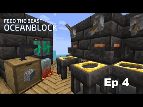 FTB Oceanblock 1.16.5 - Episode 4 Beginners Automation