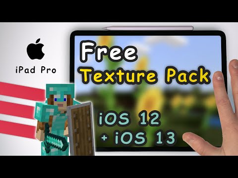 iSebbe - How to add Free Texture Packs in Minecraft for iOS 12 + iOS 13 on Apple iPad Pro