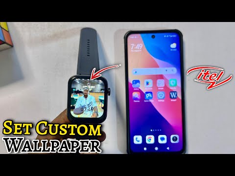 How to Set Custom Wallpaper on Any Itel Smartwatch | Itel Watch Wallpaper Change