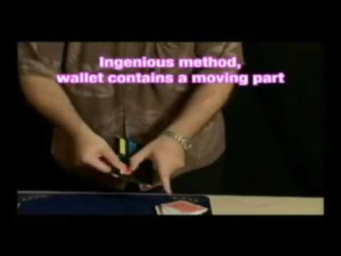 Saturn Magic -Mirage Wallet (With DVD) by Mark Mason and JB Magic - DVD