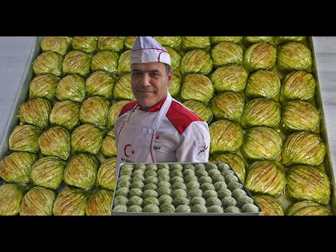 Turkish Baklava Recipe Green Stuffed Mussel Baklava With Pistachio