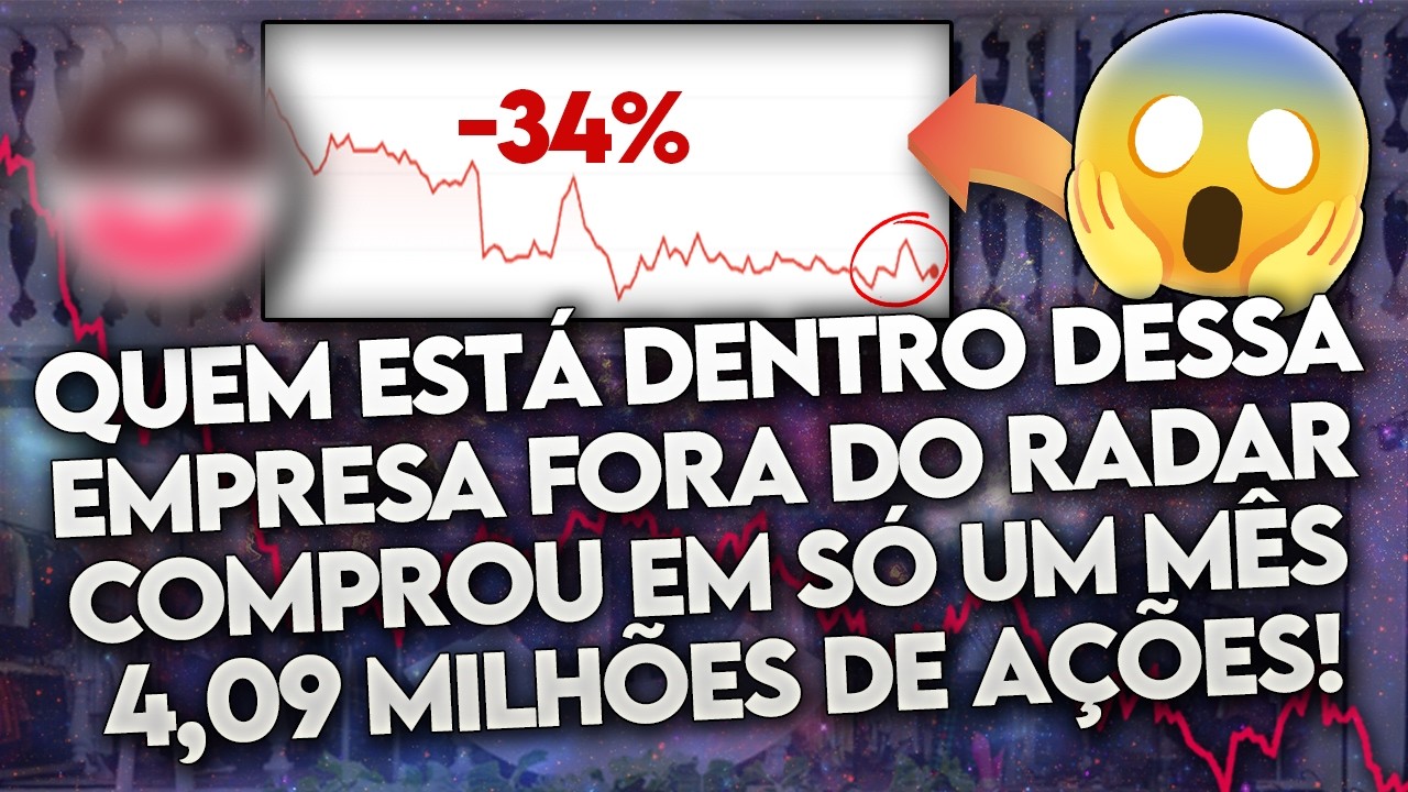 10 AÇÕES que os DONOS e DIRETORES estão COMPRANDO! (AÇÕES FORA do RADAR! Estão BARATAS?) - TOP 10