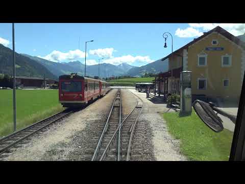 🇦🇹 Führerstandsmitfahrt auf der Zillertalbahn von Jenbach nach Mayrhofen | Cabride [4K UHD]
